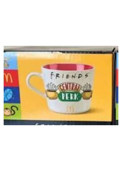 Central Perk mug McDonald's Friends Meal figures 2025 Central Perk mug McDonald's Friends Meal figures 2025