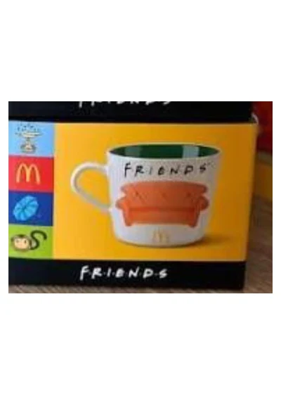 Couch mug McDonald's Friends Meal figures 2025 Couch mug McDonald's Friends Meal figures 2025