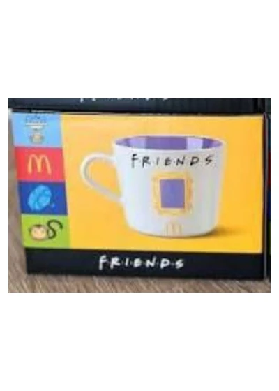 Yellow frame mug McDonald's Friends Meal figures 2025