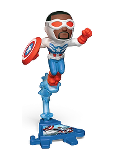 VQ357 Capitán América Kinder Sorpresa Marvel 2025 VQ357 Capitán América Kinder Sorpresa Marvel 2025