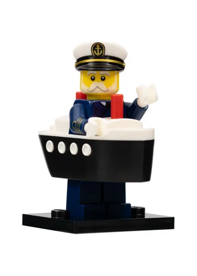 71034-10 Ferry Captain LEGO Minifigures Серія 23 2022