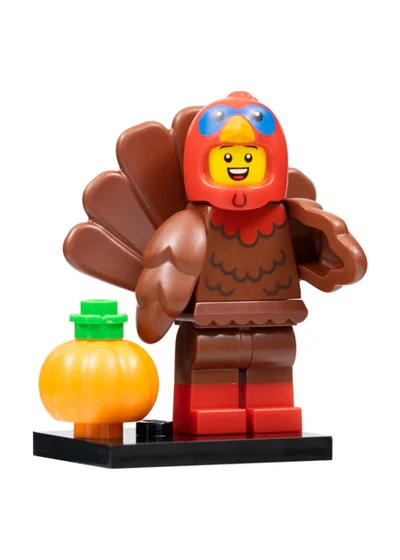 71034-9 Costume de dinde LEGO Minifigures Série 23 2022 71034-9 Costume de dinde LEGO Minifigures Série 23 2022