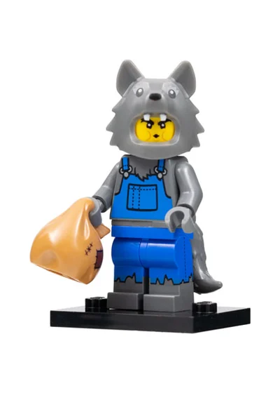 71034-8 Costume de loup LEGO Minifigures Série 23 2022 71034-8 Costume de loup LEGO Minifigures Série 23 2022