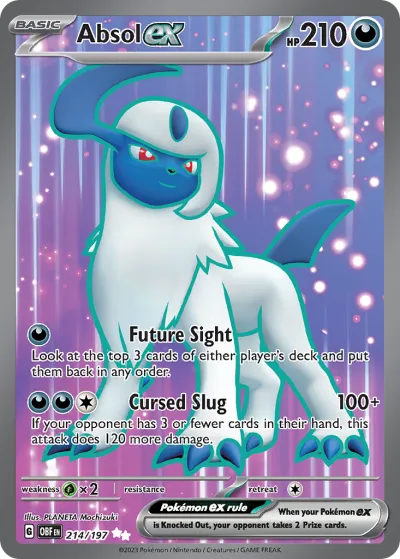 214 Absol ex Obsidian Flames 2023 214 Absol ex Obsidian Flames 2023