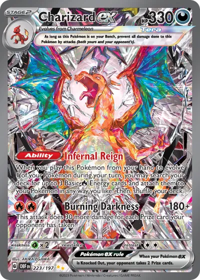 223 Charizard ex Obsidian Flames 2023 223 Charizard ex Obsidian Flames 2023