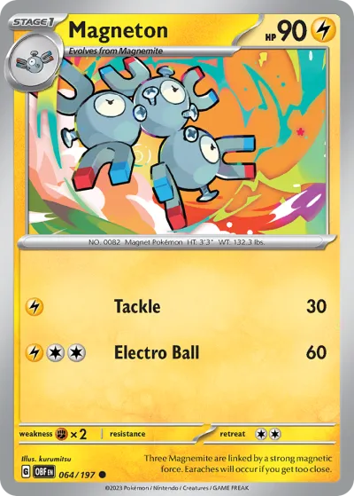 64 Magneton Obsidian Flames 2023 64 Magneton Obsidian Flames 2023