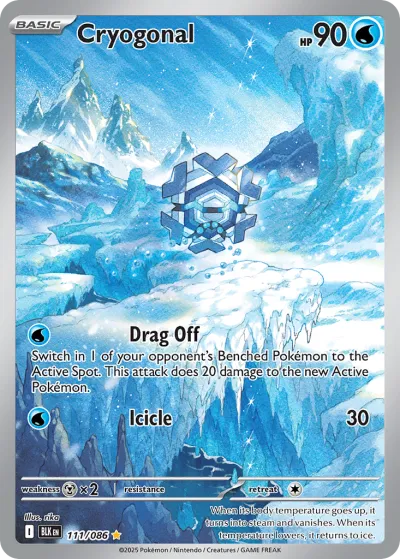 111 Cryogonal Black Bolt 2025 111 Cryogonal Black Bolt 2025