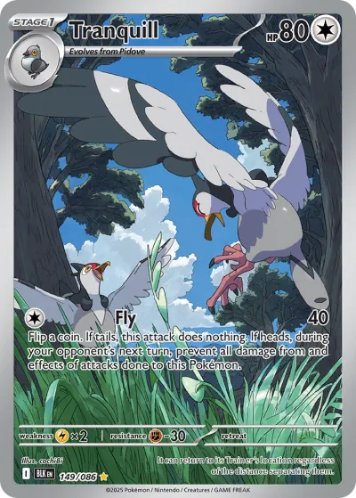 149 Tranquill Black Bolt 2025 149 Tranquill Black Bolt 2025