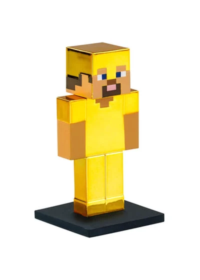 Gold Steve Minecraft Toppeez Series 1 2024