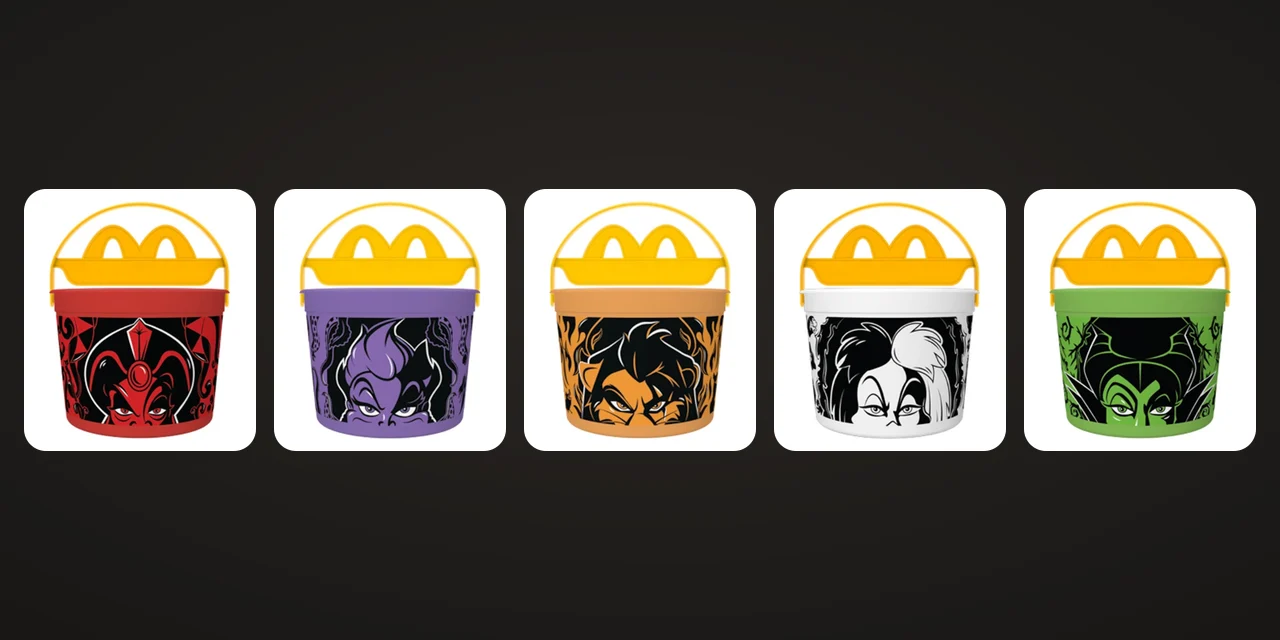 Happy Meal toys right now USA: Disney Boo Buckets, October 2026