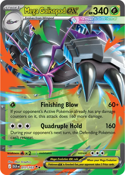 Mega Golisopod ex 011/103