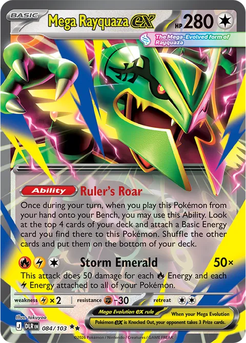 Mega Rayquaza ex 084/103