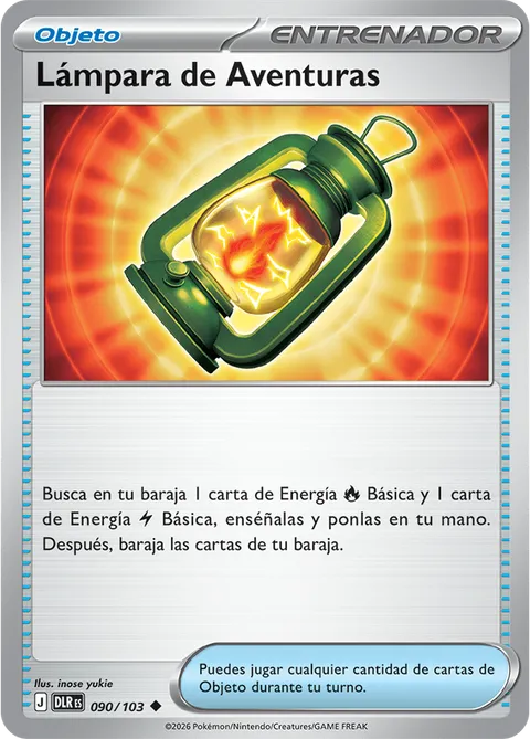 Lámpara de Aventuras 090/103
