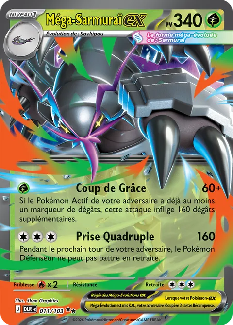 Méga-Sarmuraï-ex 011/103