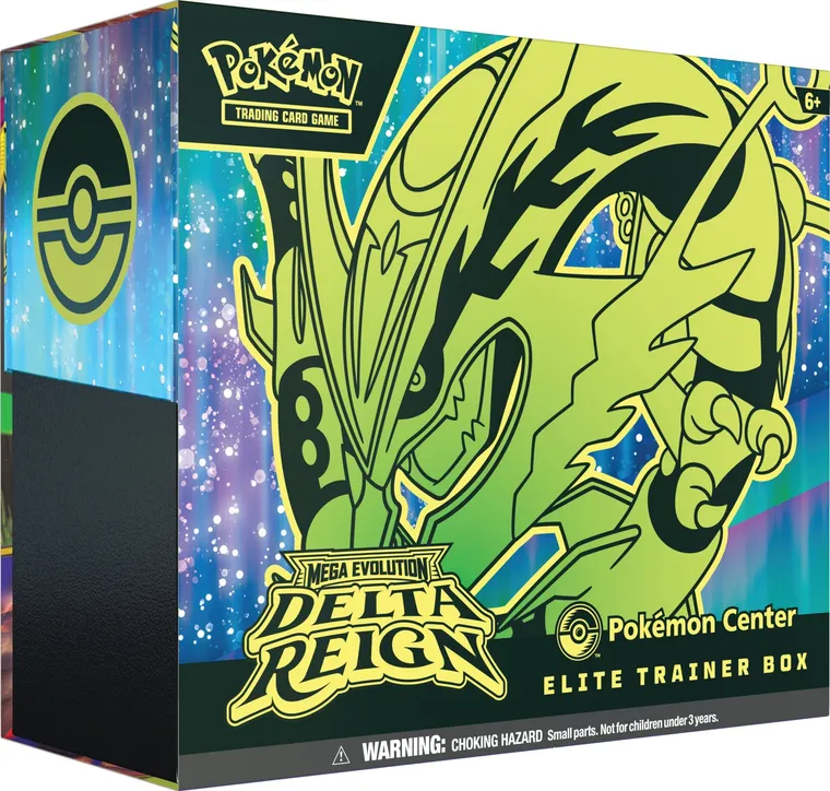 Elite Trainer Box de Pokémon Center de Delta Reign