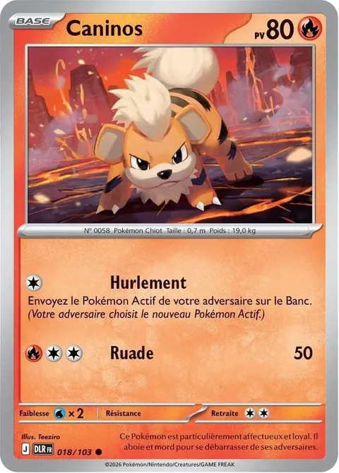 Growlithe 018/103