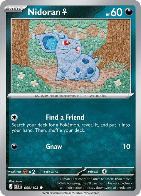 Nidoran♀ 055/103