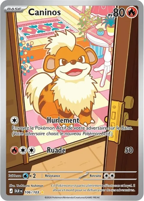 Growlithe 106/103
