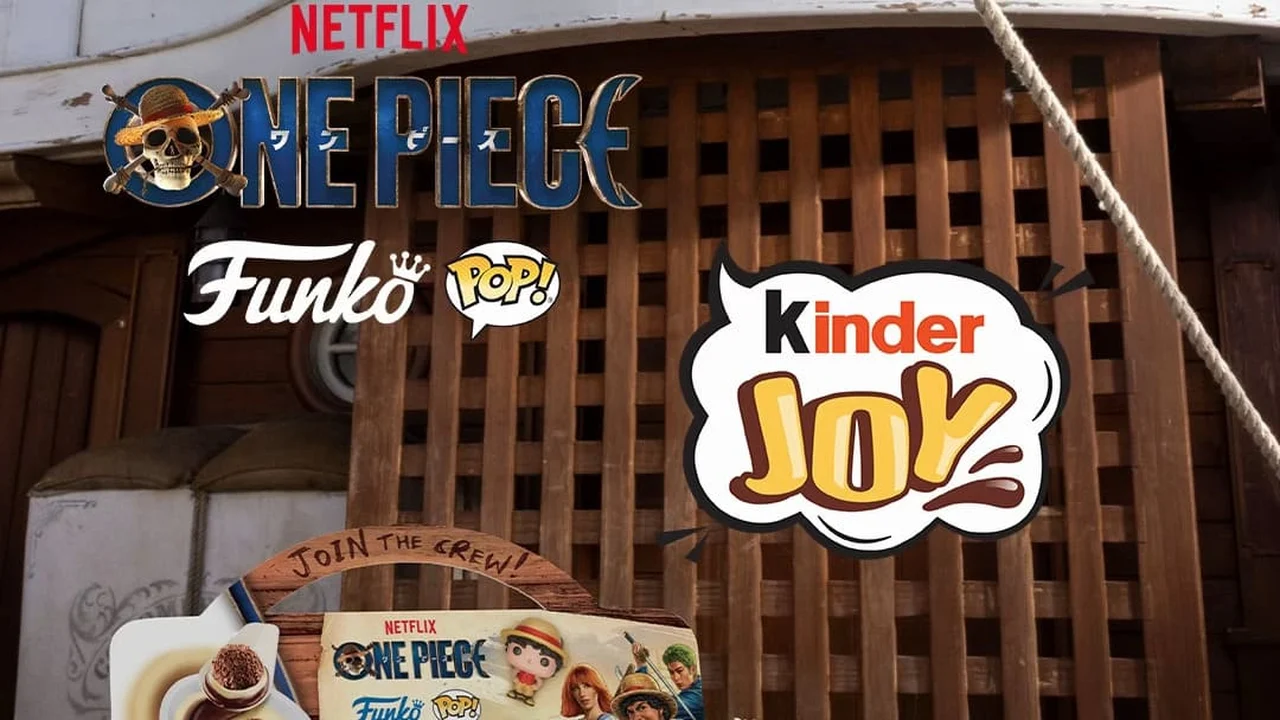 Упаковка Kinder Joy One Piece: трьохпак і окреме яйце