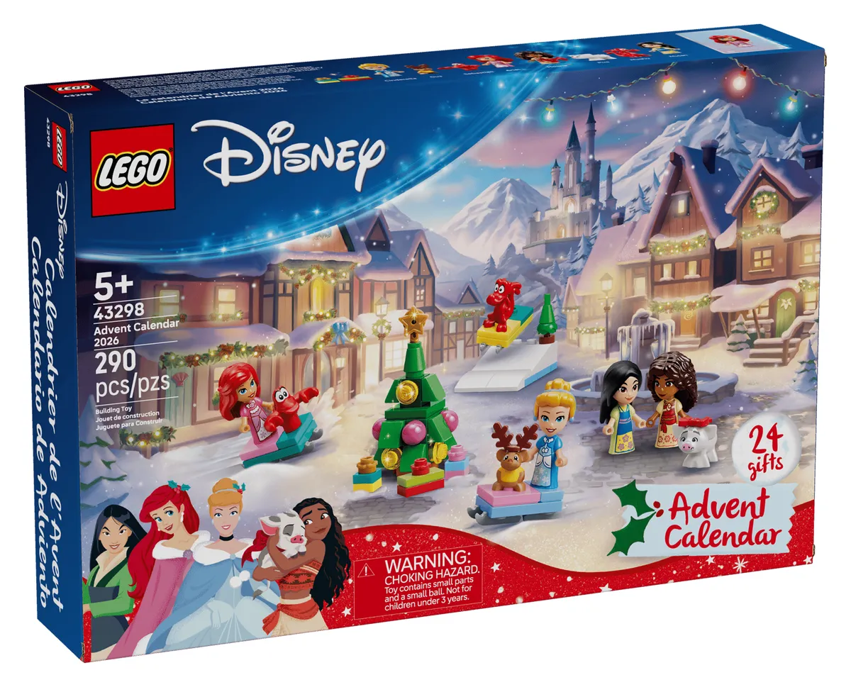 LEGO Disney Princess Адвент-календар 2026 (43298) — коробка