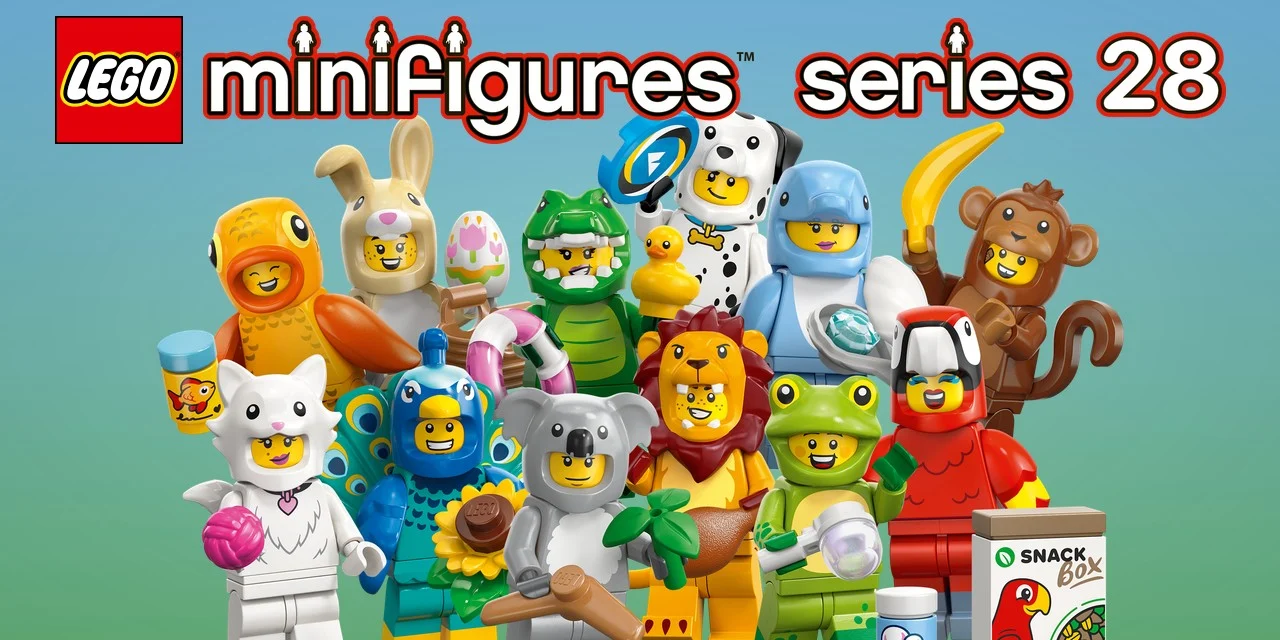 LEGO Minifiguren Serie 28 Tiere: Code-Liste und alle 12 Figuren