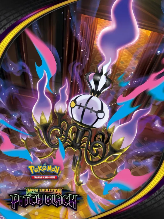 Mega Chandelure — офіційний артворк