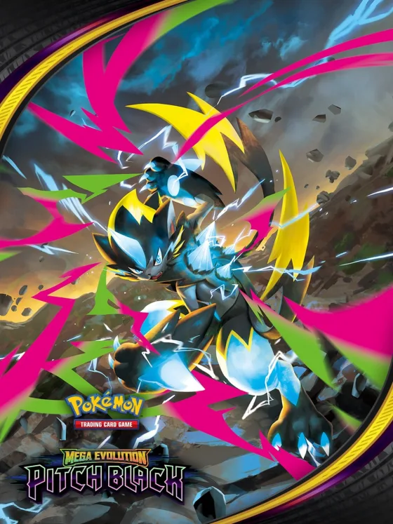 Mega Zeraora — офіційний артворк
