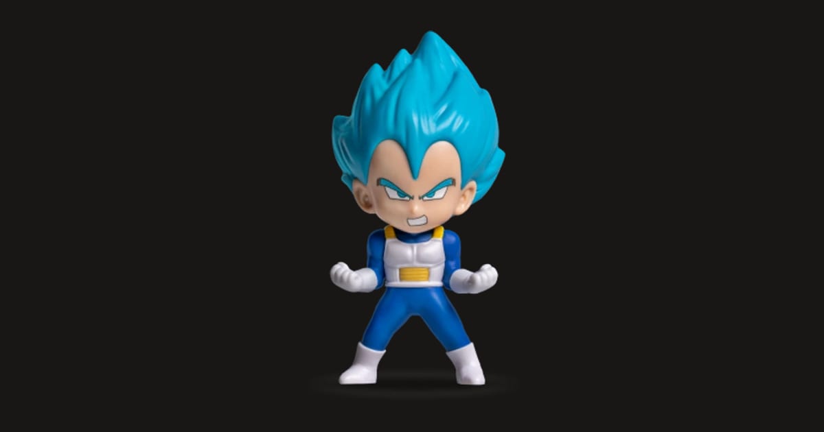 Jouet Vegeta Super Saiyan Blue — détails et checklist | ColleX