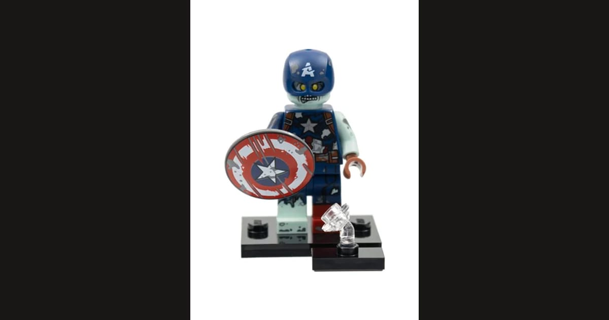 Мініфігурка «Zombie Captain America» 71031-9 — характеристики та обмін ...